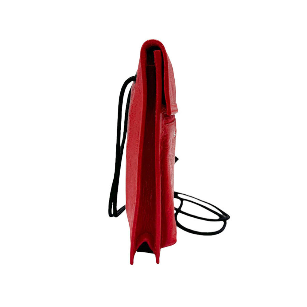 Balenciaga Red Pouch Strap Explorer